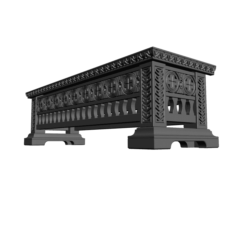 картинка Скамейка M7-003 3D-STL.COM