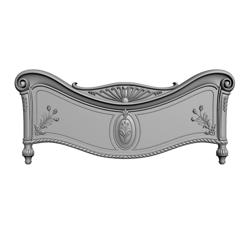 картинка Кровать M4-037 3D-STL.COM