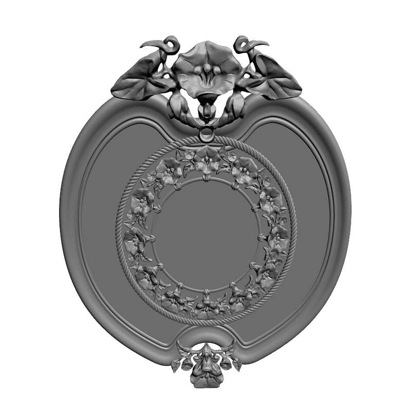 картинка Розетка резная D16-032 3D-STL.COM