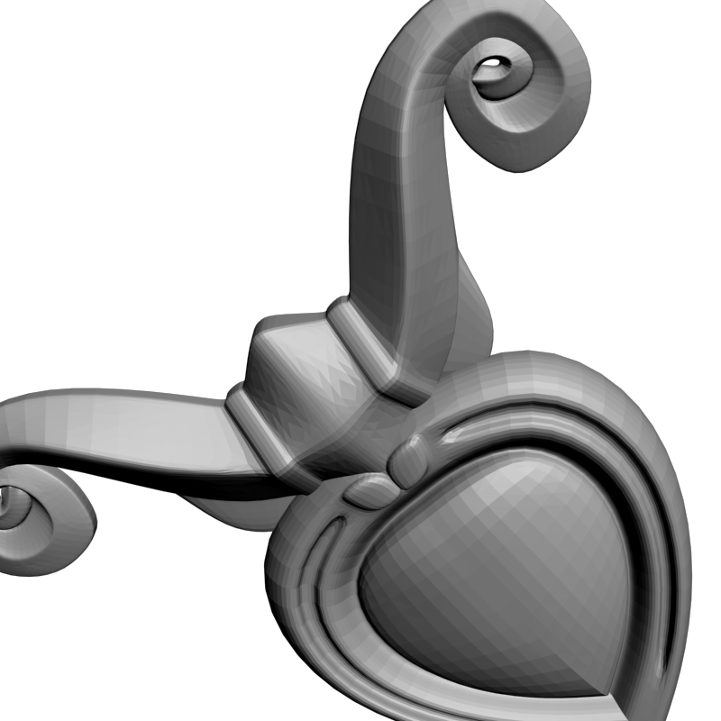 картинка Накладка резная D10-317 3D-STL.COM