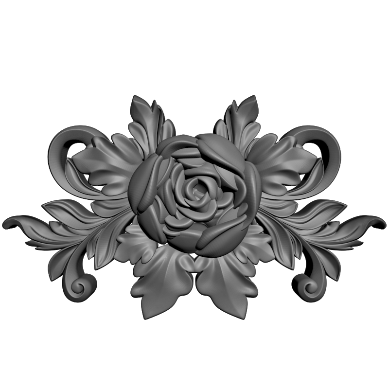 картинка Цветы F4-112 3D-STL.COM