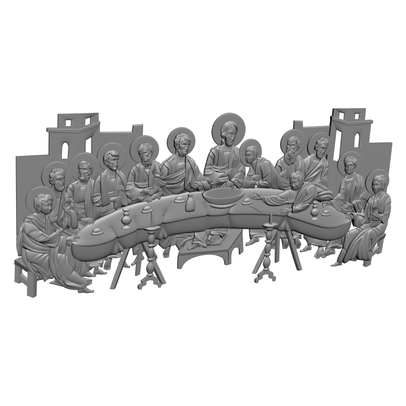 картинка Тайная вечерня V9-110 3D-STL.COM