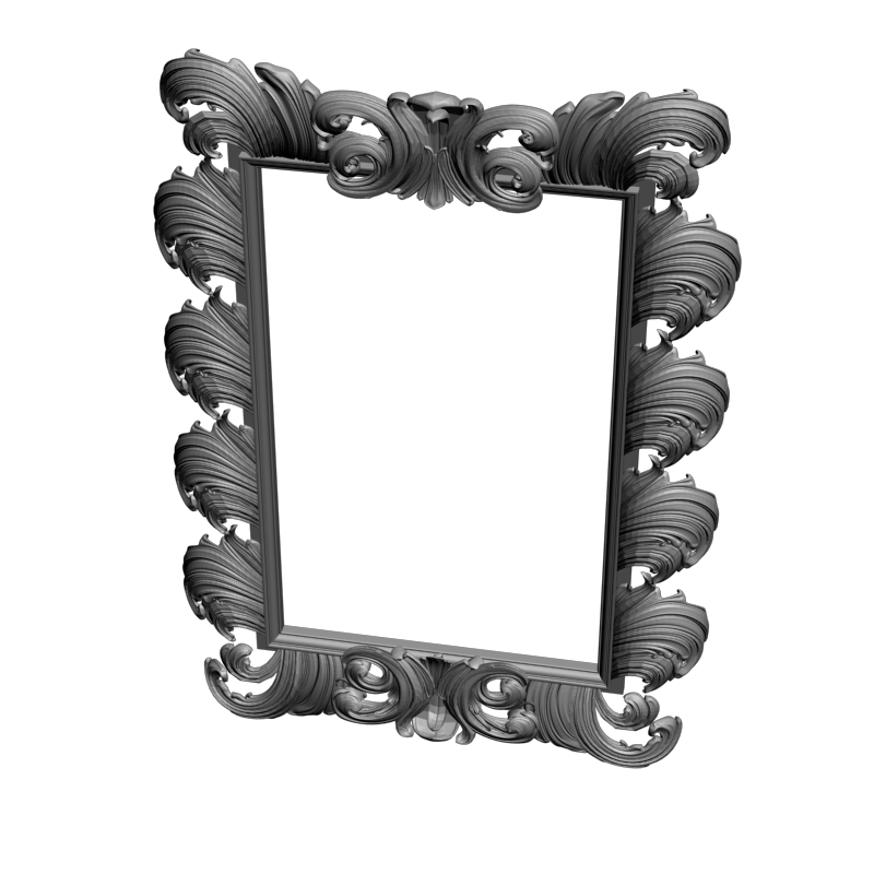картинка Рамка резная D14-602 3D-STL.COM