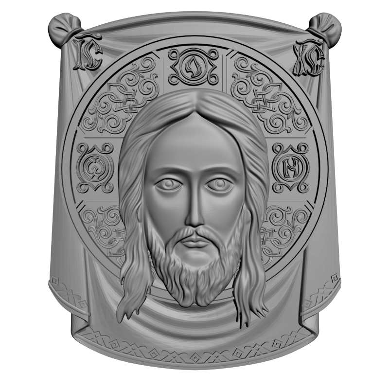 картинка Иисус V3-387 3D-STL.COM