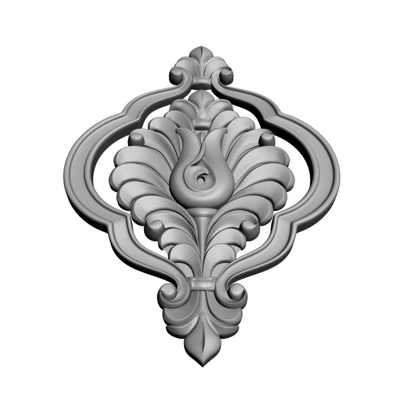 картинка Элемент декора D10-512 3D-STL.COM