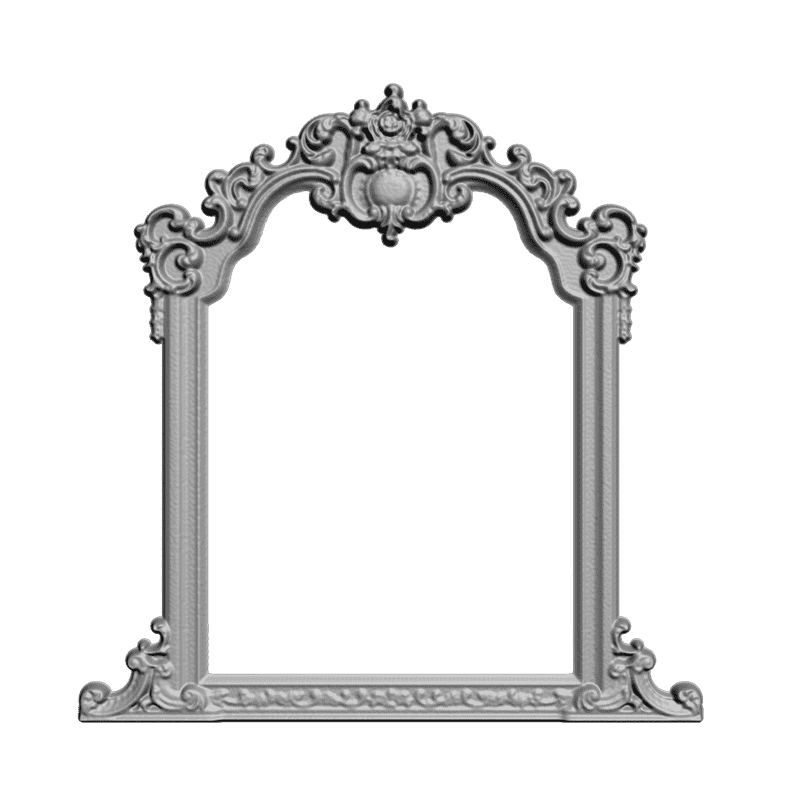 картинка Рама резная для зеркала D14-114 3D-STL.COM