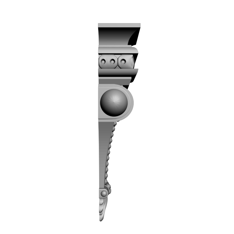 картинка Кронштейн резной D9-223 3D-STL.COM