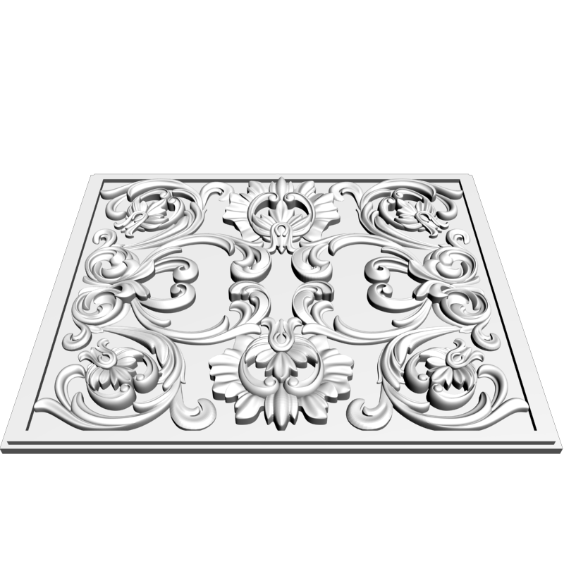 картинка Накладка резная D10-305 3D-STL.COM