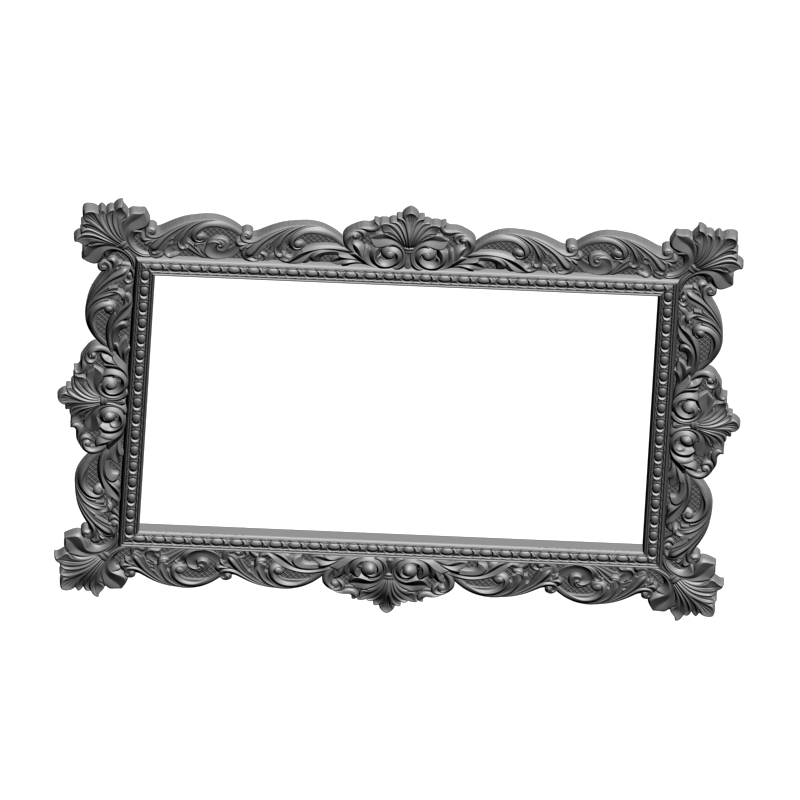картинка Рама резная D14-504 3D-STL.COM