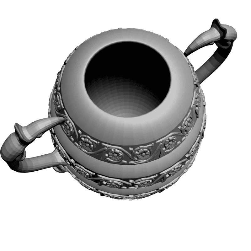 картинка Ваза H5-072 3D-STL.COM