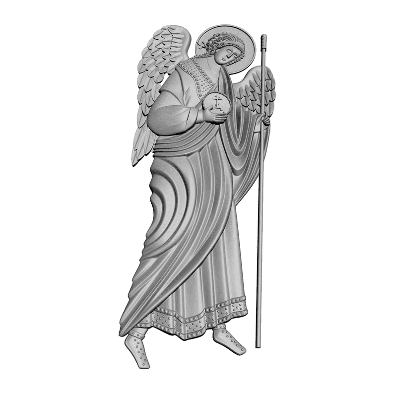 картинка Архангел Гавриил V1-007 3D-STL.COM