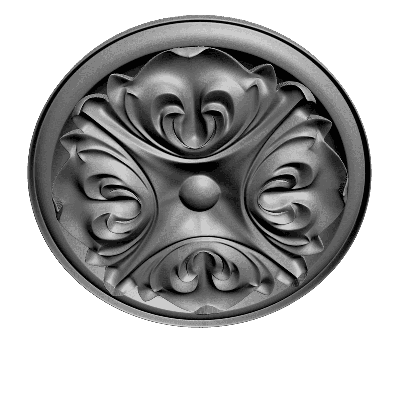 картинка Розетка резная D16-200 3D-STL.COM