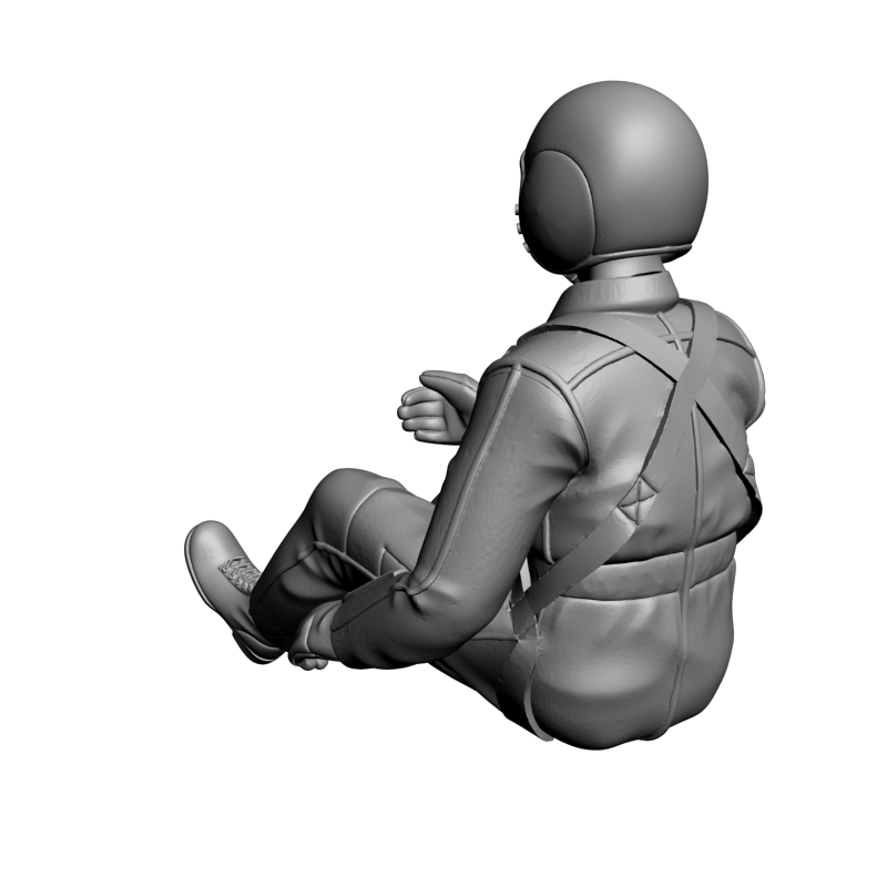 картинка Лётчик L3-306 3D-STL.COM