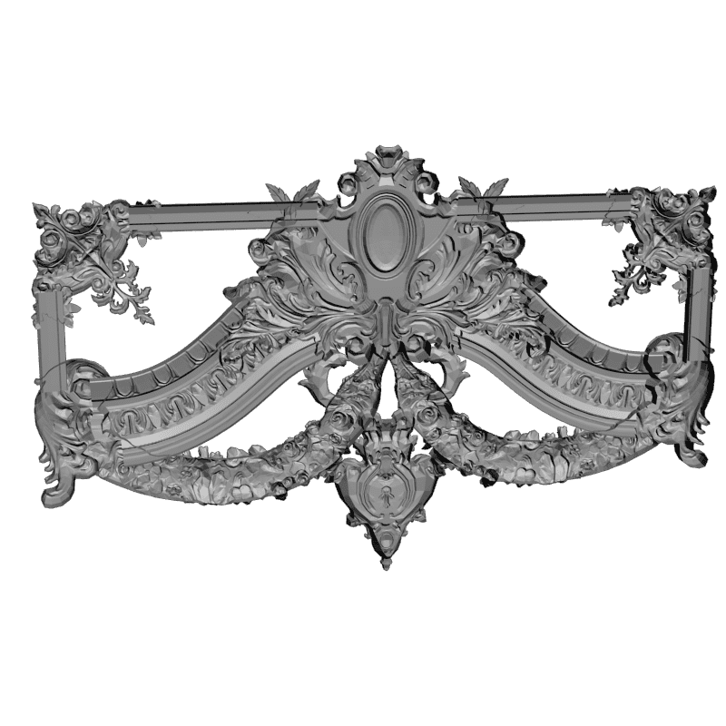 картинка Накладка D10-266 3D-STL.COM