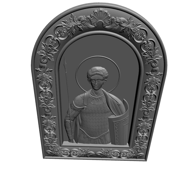 картинка Святой Дмитрий V3-227 3D-STL.COM