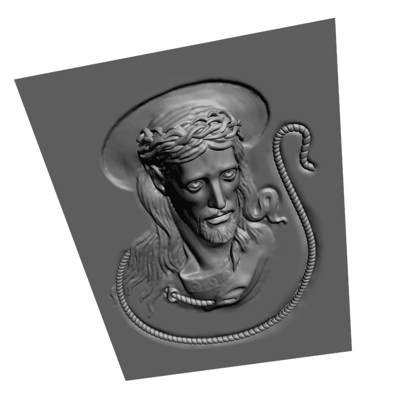 картинка Лицо L1-024 3D-STL.COM