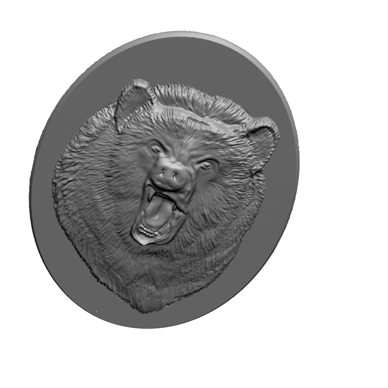 картинка Медведь F1-247 3D-STL.COM
