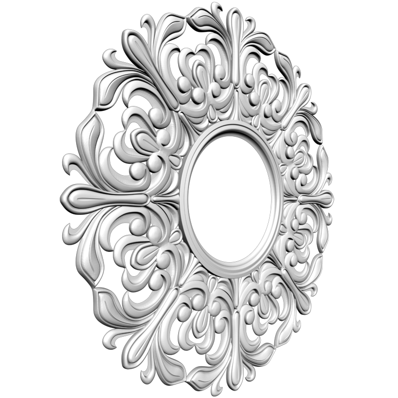 картинка Розетка резная D16-305 3D-STL.COM