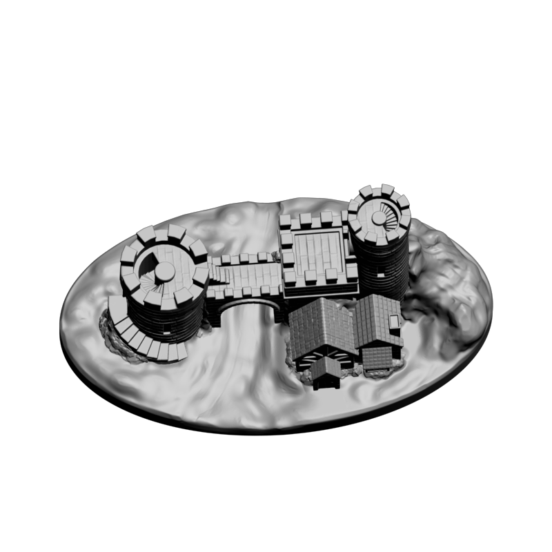 картинка Замок H1-049 3D-STL.COM