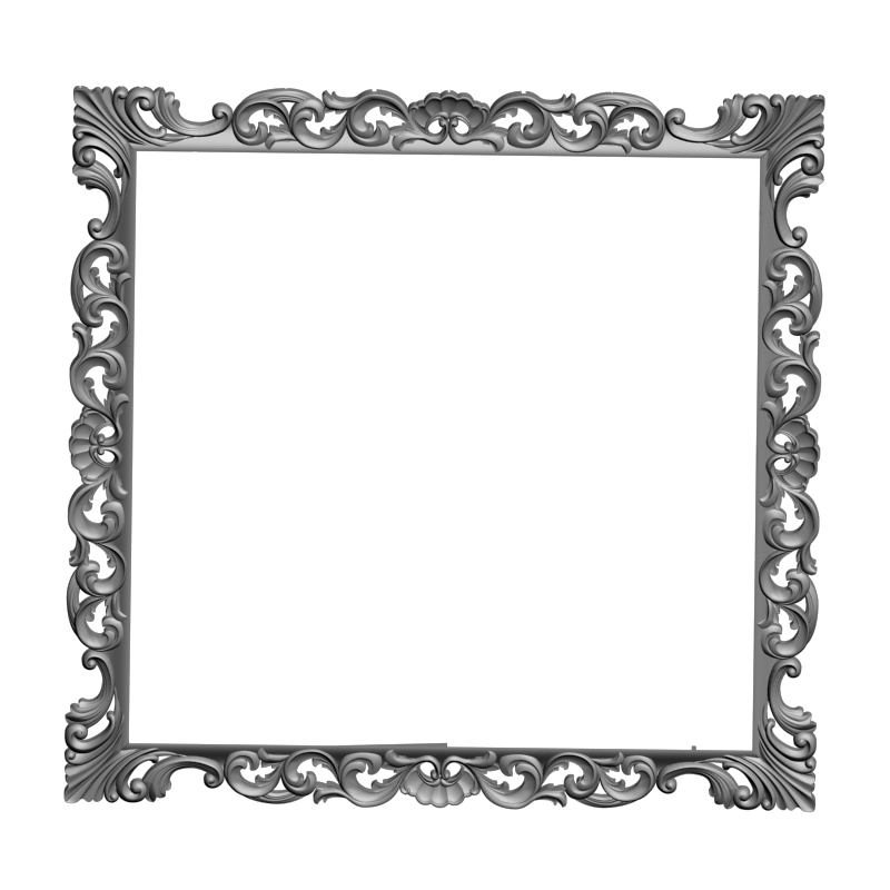 картинка Рама резная D14-511 3D-STL.COM