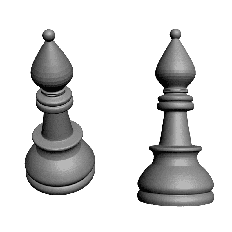 картинка Набор шахмат. Классические PI3-101 3D-STL.COM