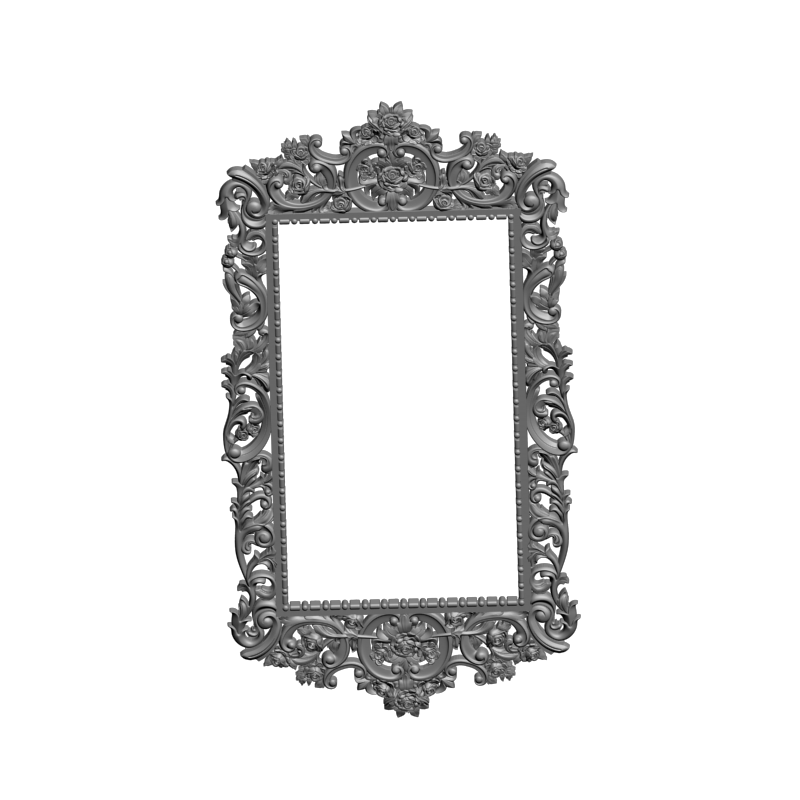 картинка Рама резная D14-465 3D-STL.COM