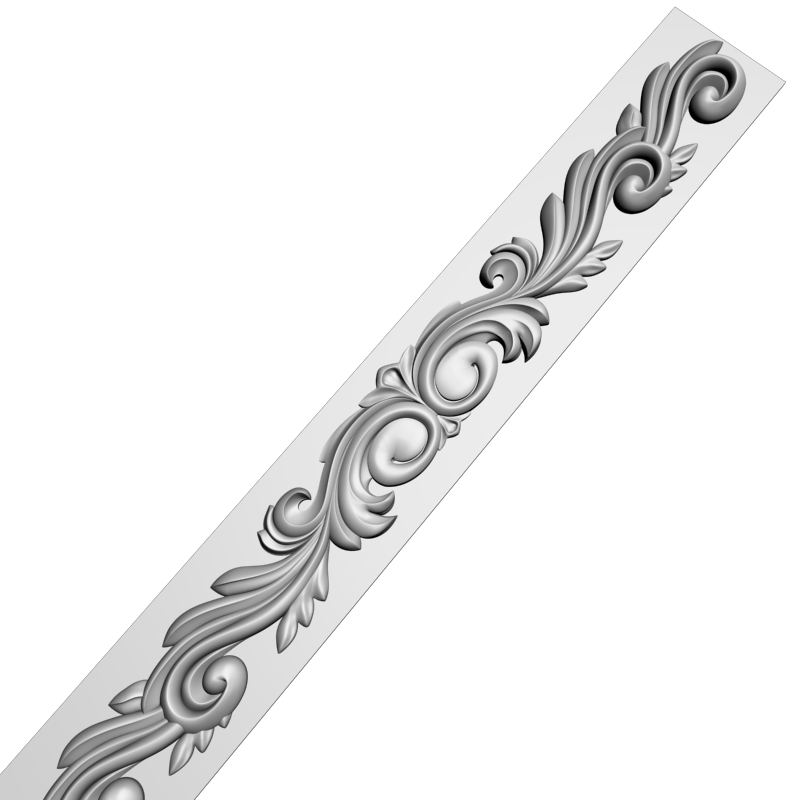 картинка Накладка резная D10-315 3D-STL.COM