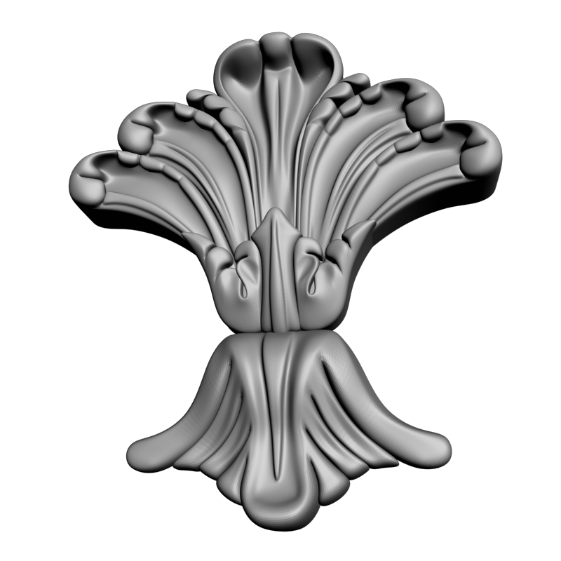 картинка Накладка декоративная D10-448 3D-STL.COM