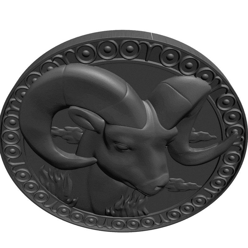 картинка Козерог P1-005 3D-STL.COM