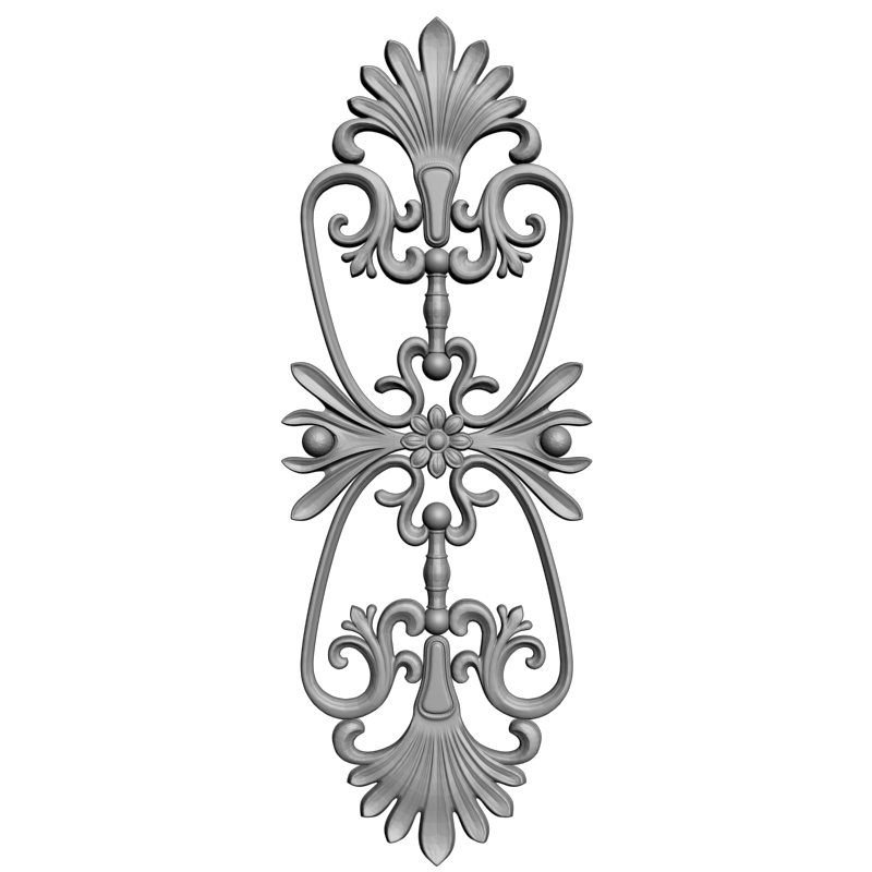 картинка Накладка декоративная D10-431 3D-STL.COM