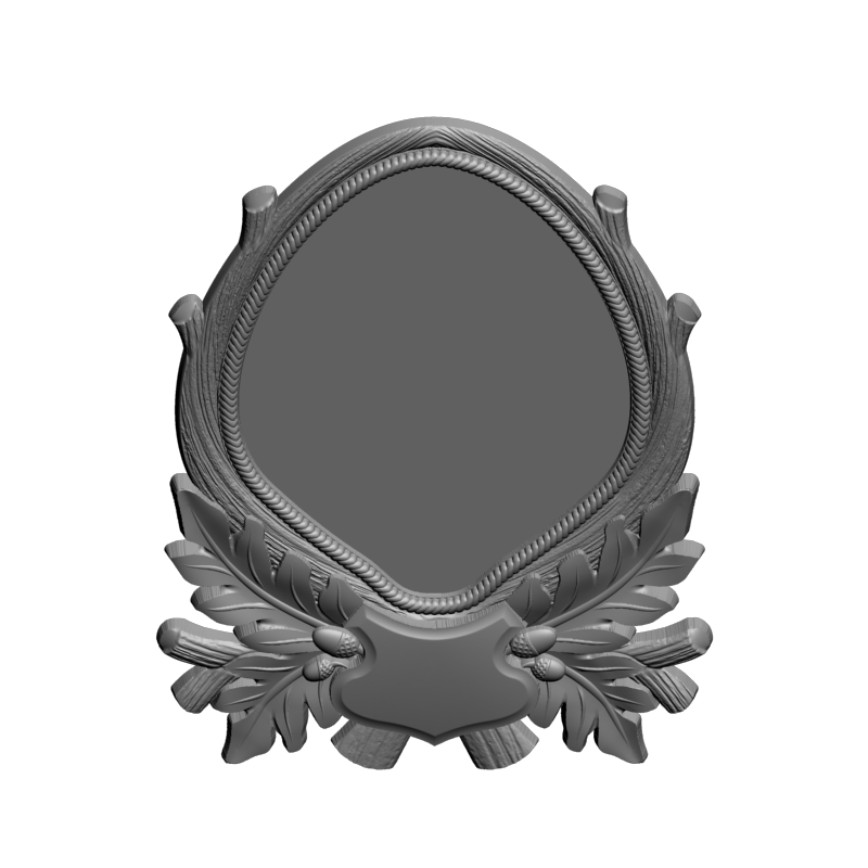картинка Рама резная D14-556 3D-STL.COM