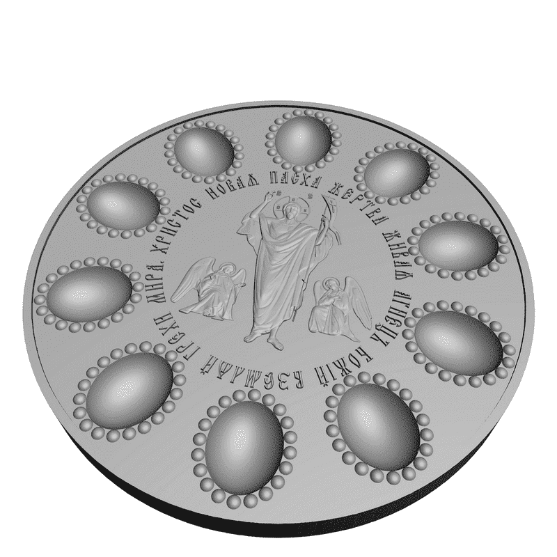 картинка Подставка для пасхальных яиц V8-002 3D-STL.COM