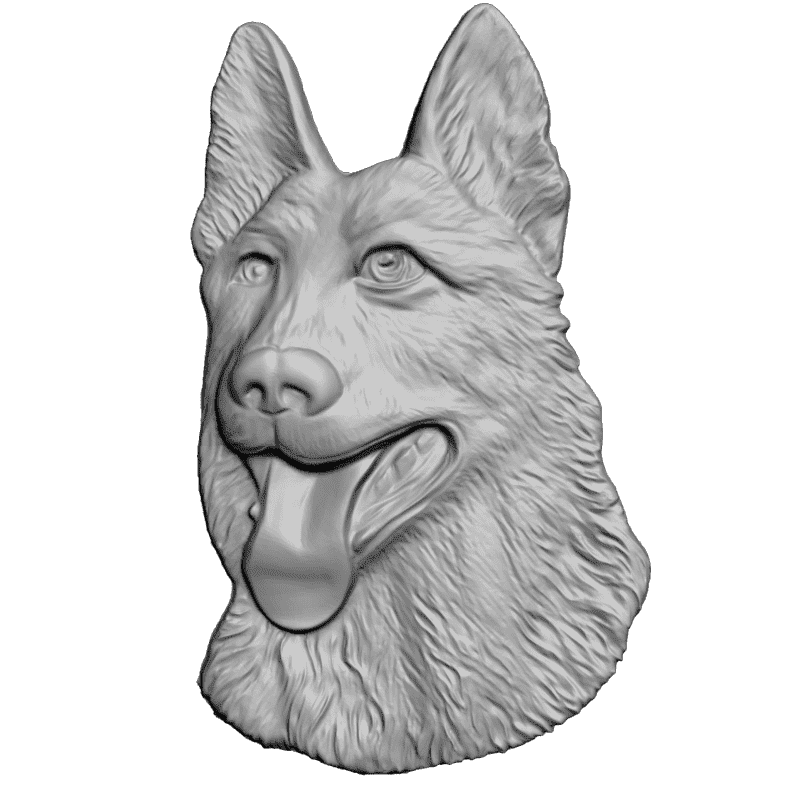 картинка Собака F1-147 3D-STL.COM