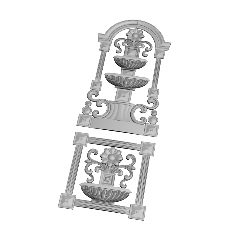 картинка Накладка на двери H3-118 3D-STL.COM