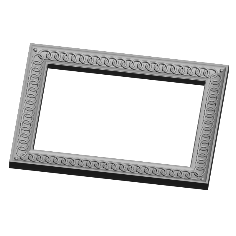 картинка Рамка резная D14-629 3D-STL.COM