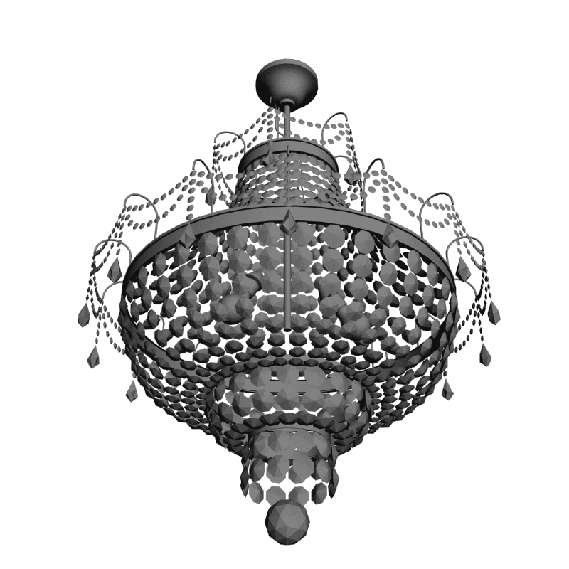 картинка Люстра H6-066 3D-STL.COM