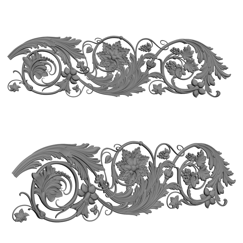 картинка Накладка декоративная D10-236 3D-STL.COM