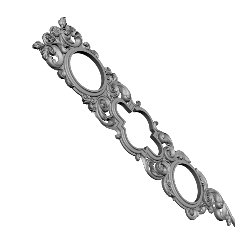 картинка Накладка декоративная D10-359 3D-STL.COM
