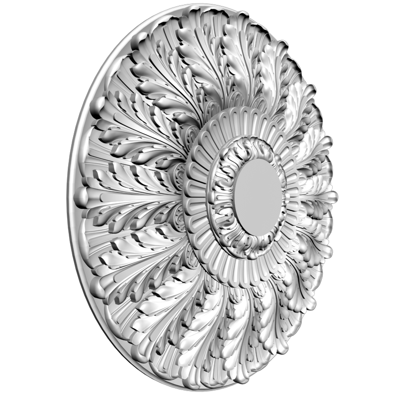 картинка Розетка резная D16-326 3D-STL.COM