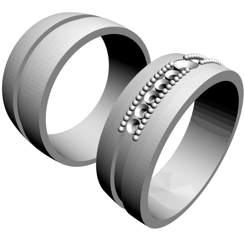 картинка Кольцо RY2-147 3D-STL.COM