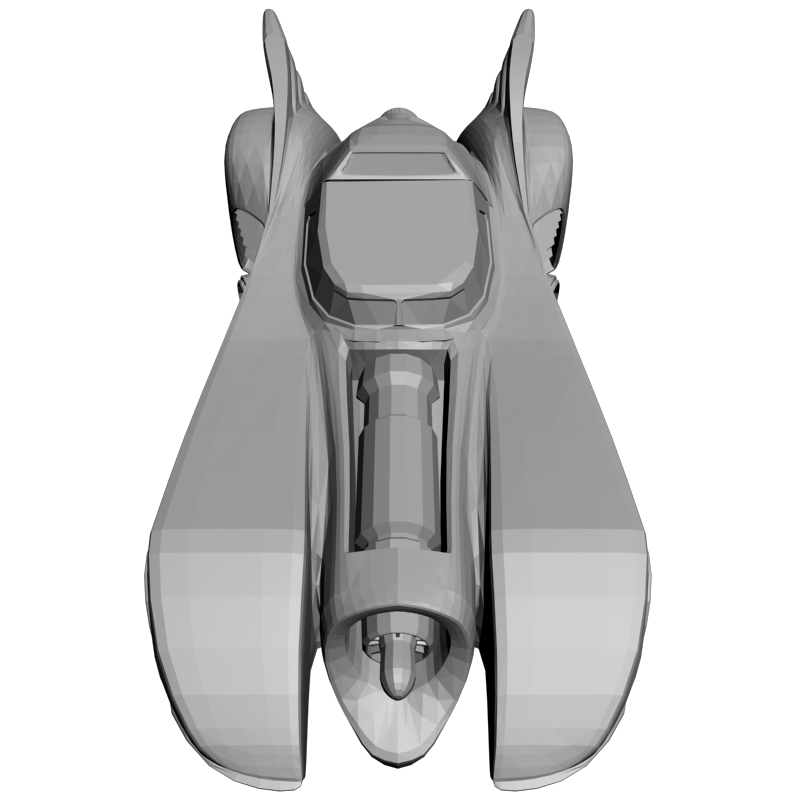 картинка Бэт-мобиль PI1-394 3D-STL.COM