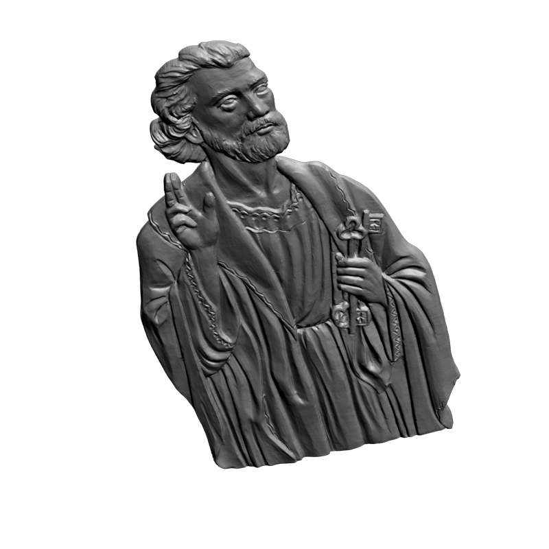 картинка Лик Петрас V6-083 3D-STL.COM