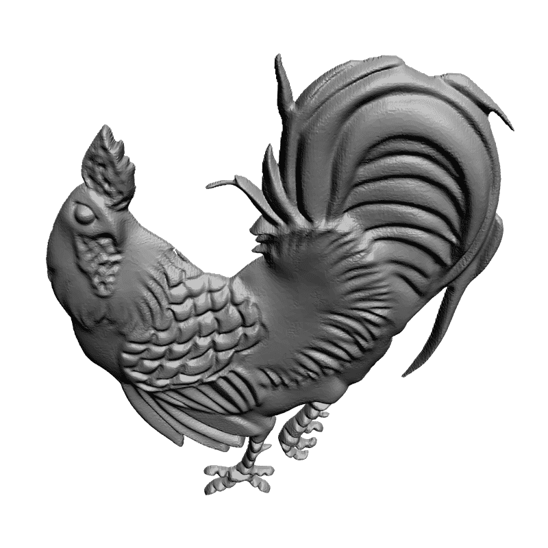 картинка Петух F3-030 3D-STL.COM
