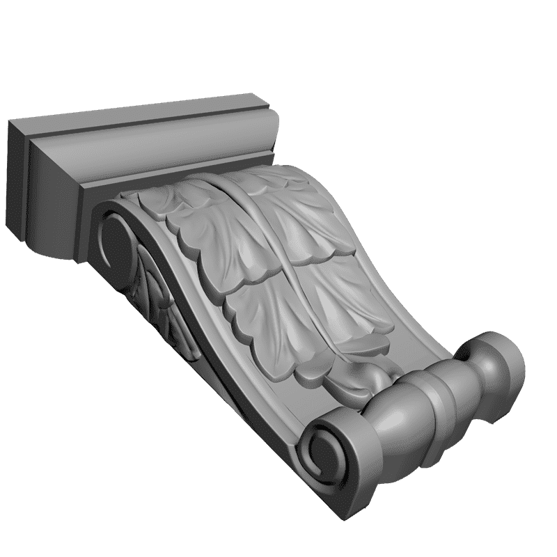 картинка Кронштейн D9-166 3D-STL.COM