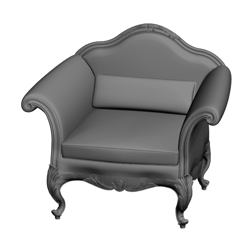картинка Кресло Chelini M3-079 3D-STL.COM