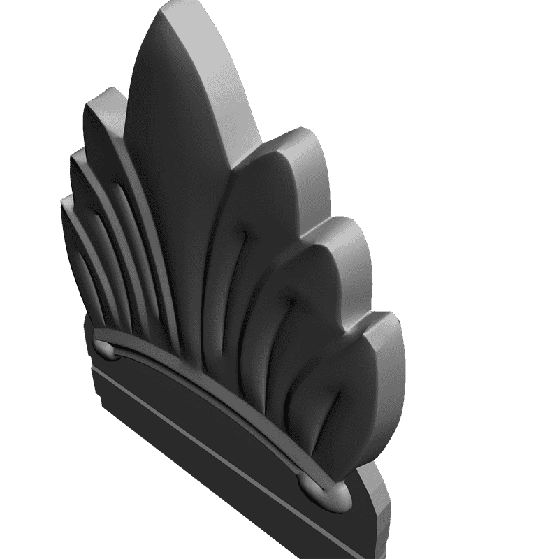 картинка Накладка декоративная D10-207 3D-STL.COM