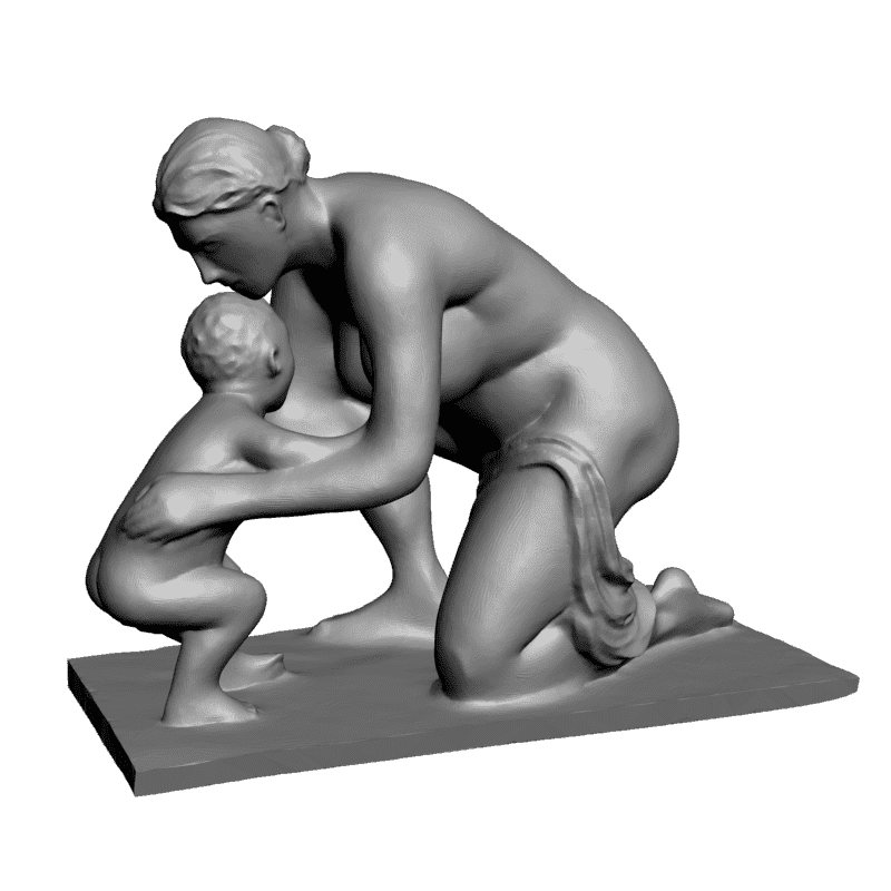 картинка Мать и ребенок L3-241 3D-STL.COM