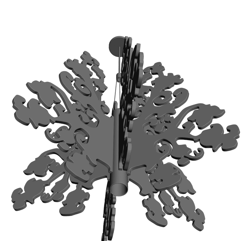 картинка Люстра H6-032 3D-STL.COM
