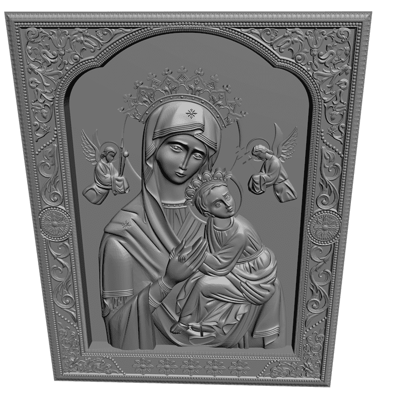 картинка Страстная Божьей Матери V3-269 3D-STL.COM