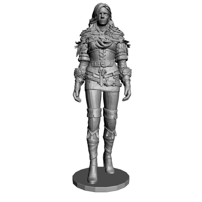 картинка Yennefer L3-364 3D-STL.COM